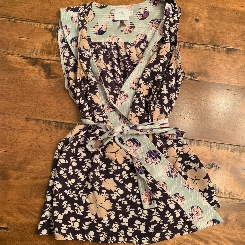 Anthropologie Blouse with tie